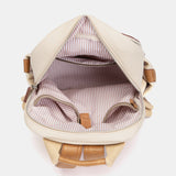 Beige backpack