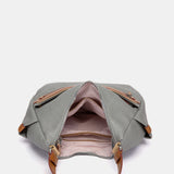 Graue Umhängetasche