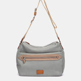 Graue Umhängetasche