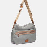 Graue Umhängetasche