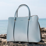 Blaue Einkaufstasche