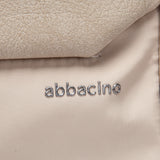 Rucksack aus beigem Stoff