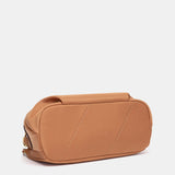 Bandolera en tejido cognac