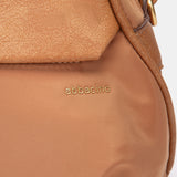 Bandolera en tejido cognac