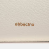 Bolso de hombro grande beige