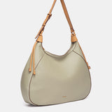 Bolso de hombro grande verde