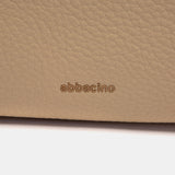 Bolso de hombro camel