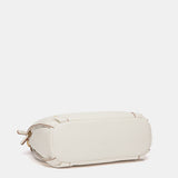 Bolso de hombro beige