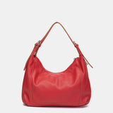Bolso de hombro rojo