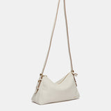 Bolso de hombro beige