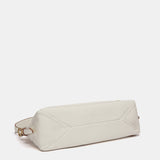 Bolso de hombro beige