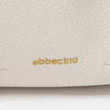 Bolso de hombro beige