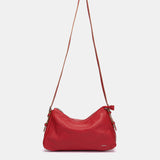 Bolso de hombro rojo
