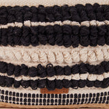 Bandolera bordada negro