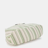 Bolsa de playa de algodón verde
