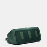 Bolso de viaje en materiales reciclados verde