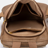 Mochila combinada en taupe