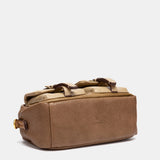 Bandolera combinada en taupe