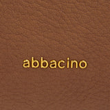Mochila en materiales reciclados cognac