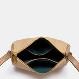Bandolera en materiales reciclados beige