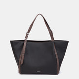 Shopper en materiales reciclados negro