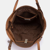 Shopper en materiales reciclados cognac