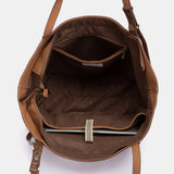 Shopper en materiales reciclados cognac
