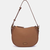 Bandolera en materioales reciclados cognac