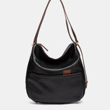 Bolso multifuncional en materiales reciclados negro
