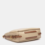 Bolso multifuncional en materiales reciclados beige