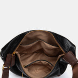 Bandolera en materiales reciclados negro