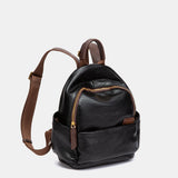 Mochila en materiales reciclados negro