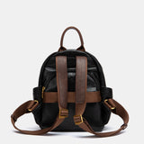Mochila en materiales reciclados negro