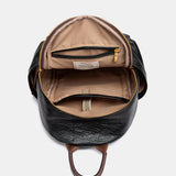 Mochila en materiales reciclados negro