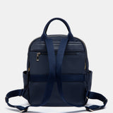 Mochila en materiales reciclados azul
