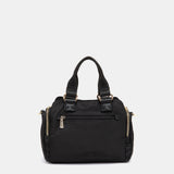 Bolso de mano en materiales reciclados negro