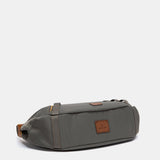 Bandolera en materiales reciclados gris