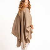 Poncho en beige