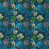 Pañuelo de lana con estampado verde