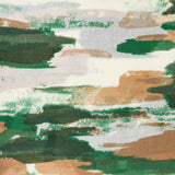 Pañuelo de lana con estampado abstracto verde