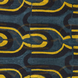 Pañuelo de lana con estampado abstracto gris