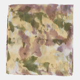 Bandana de modal y seda con estampado abstracto ámbar